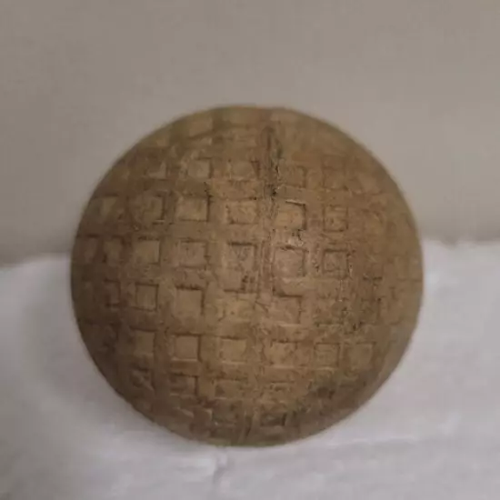 Antique Mesh Style Golf Ball No Name