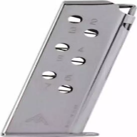 Mec-Gar for Walther PPK .32 ACP 7 Round Nickel Magazine, MGWPPK32STN