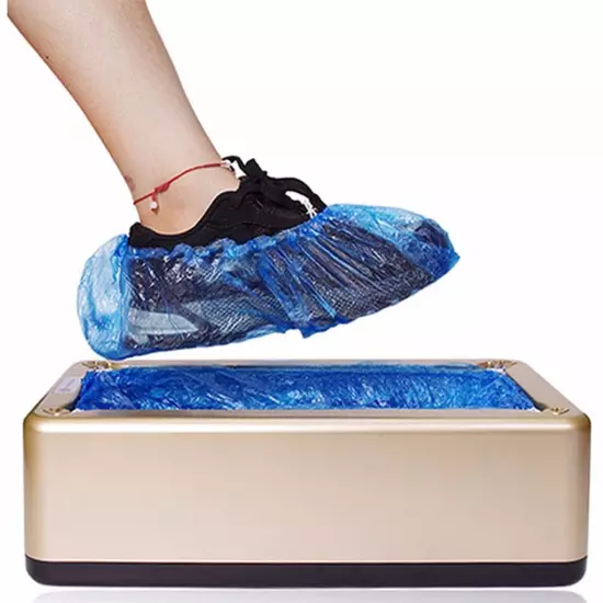 Automatic Shoe Cover Dispenser Machine Home Carpet Cleaning Overshoes+Shoe Cover