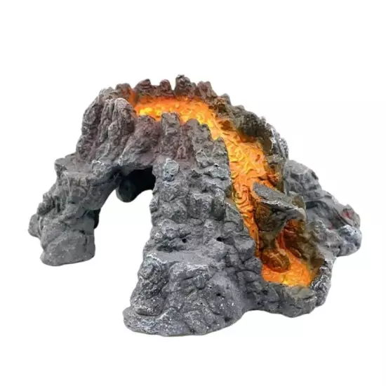 Resin Volcanics Aquariums Shelter Cave Fishtanks Decoration Terrariums Landscape