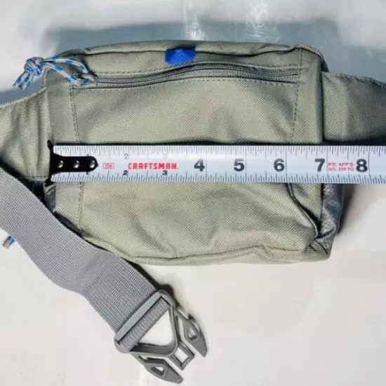 OUTDOOR Products Adjustable FANNY PACK Grey, Blue 4 Pockets