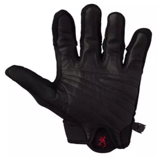 Browning Ace Shooting Gloves-Black/Red