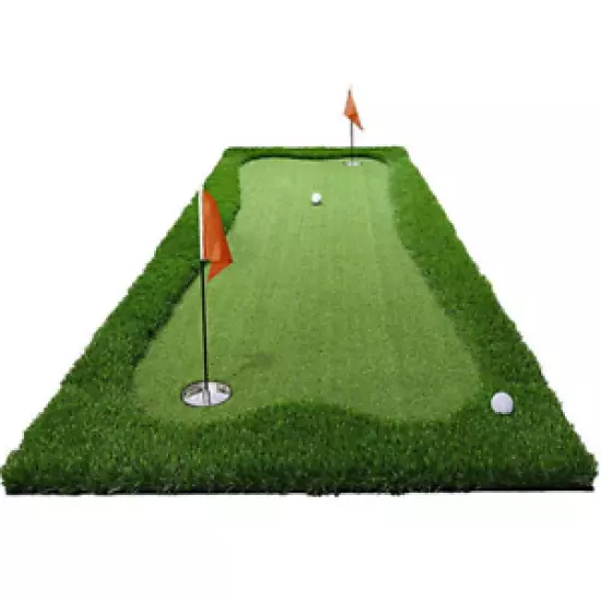 JEF World of Golf 3 ft x 10 ft Putting Green Mat - Indoor/Outdoor