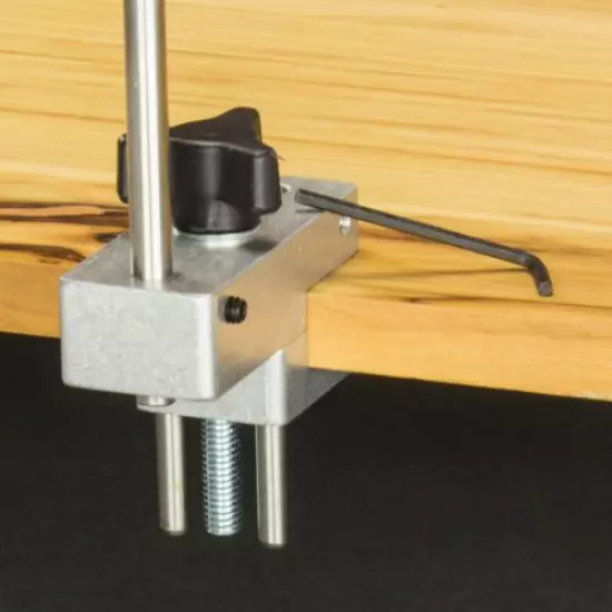 PEAK ROTARY VISE WITH C-CLAMP MOUNT - Fly Tying Vice Jig PRVC-1 MADE IN THE USA!