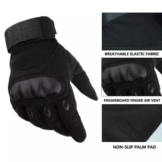 Military Fan Hard Shell Black Eagle Tactical Sports Gloves Male Cross Border Pro