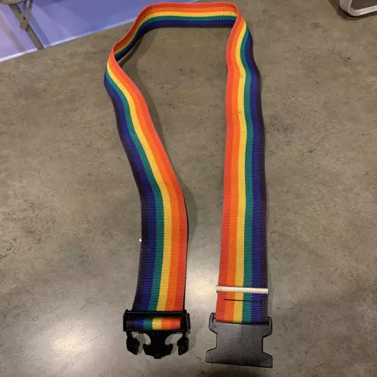 Rainbow Luggage Strap