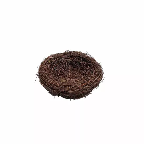 6/20CM Woven Rattan Bird's Nest Crafts Handmade Dry Natural Bird Nest for-Garden