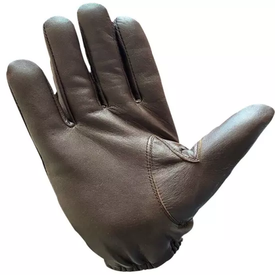 Men's Leather Police Gloves Winter Patrol Tactical Combat Duty BEST SELELR