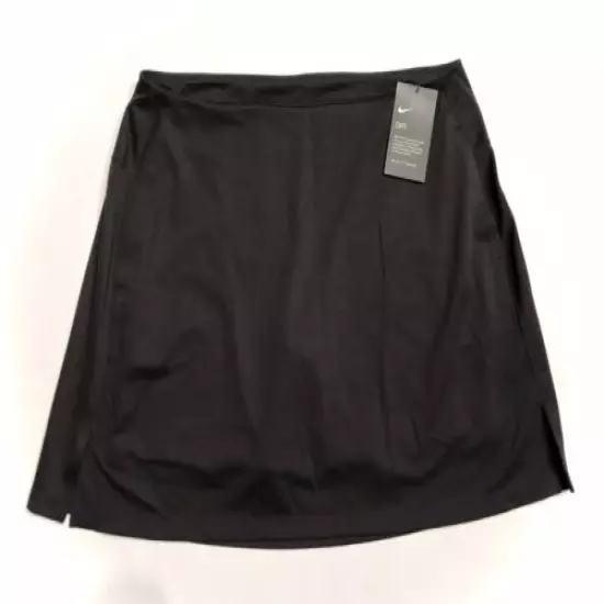 Womens Nike Dri Fit Victory Golf Skirt Skort Black XL New