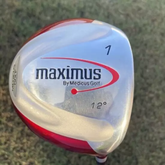 Medicus Golf Men's Maximus Driver Right Handed R Flex With Cover - Brand New 