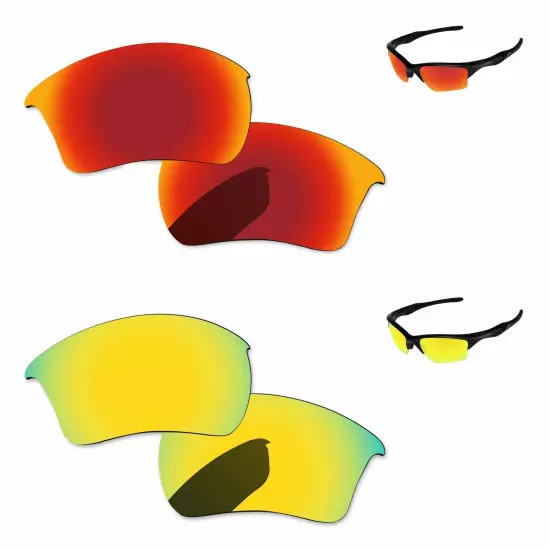 Lensology Polarize Replacement Lenses For-Oakley Half Jacket 2.0 XL OO9154-Opt