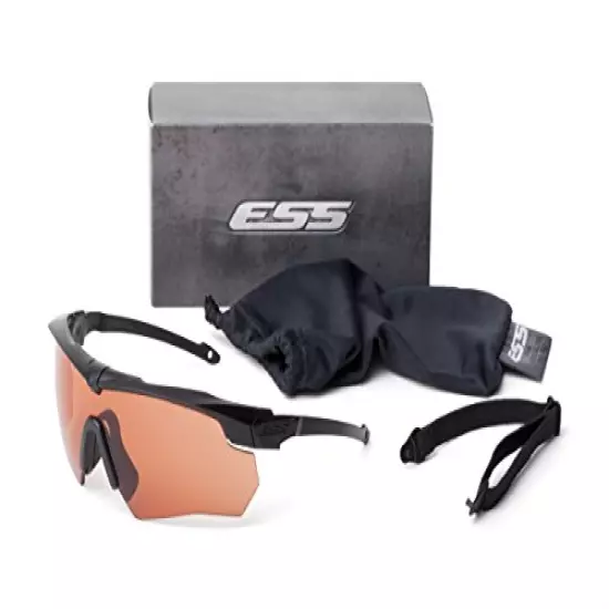 ESS Eyewear Crossbow Suppressor ONE Kit 740-0472,Black