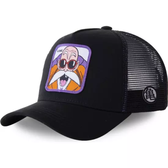 Anime Manga Dragon Ball Z Cartoon Mesh Snapback Trucker Fisher Baseball Cap Hat