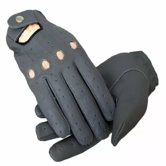 Genuine Leather Driving Gloves 