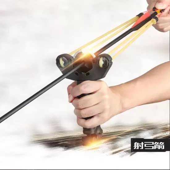 Fishingbow Slingshot Hunting Catapult Archery Slingbow Sling Shot Fishing Bow