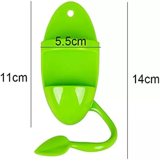 2Pcs Plastic Pet Cuttlebone Holder Food Holder, Cuddle Bone Feeding Racks, Cuttl