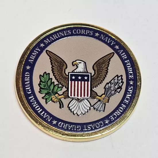 Sodexo Honor Challenge Coin Military Honoring Nations Finest Large Heavy EBRG