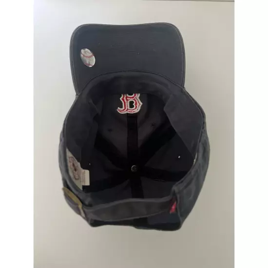 47 Brand Men's Boston Red Sox Clean Up Baseball Cap Navy Blue One Size