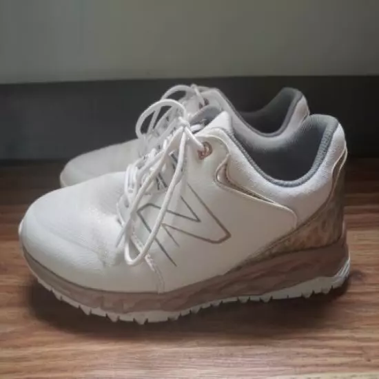 New Balance Golf Ladies Fresh Foam LinksSL v2 Shoes White/Rose Gold 8.5 B