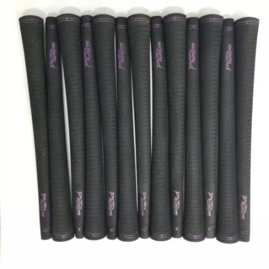 Mens Lamkin Crossline .580 round standard size golf grips Phantom logo lot of 13