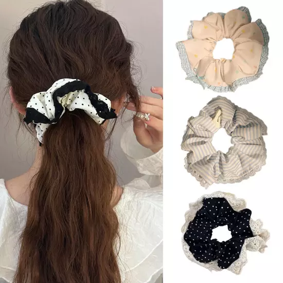 Women's Large Intestine Hair Band Rubber Band Hair Rope Sweet Hair Accessories