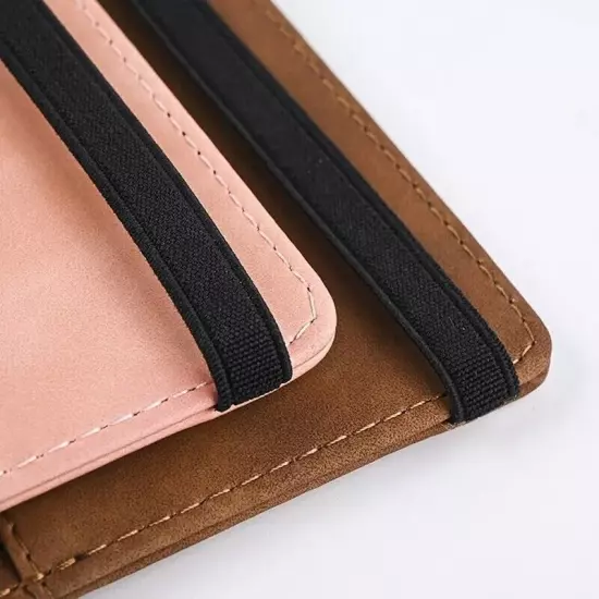 PU Leather Wallet Travel Passport Purse Card