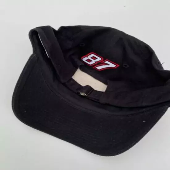 Autographed Joe Nemechek #87 Cellularone NASCAR baseball cap, c 2001