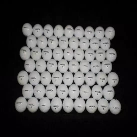 60 Pinnacle Soft Golf Balls 