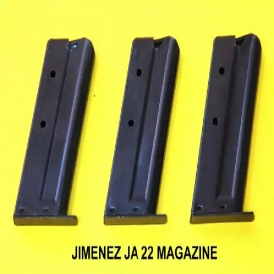 THREE Factory Jimenez JA 22 6-round 22 LR Magazines NOS Jennings Bryco J22