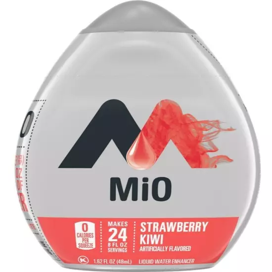 3 Mio Strawberry Kiwi Liquid Water Enhancer Drink Mix Keto-BB 6.2024 Lot New