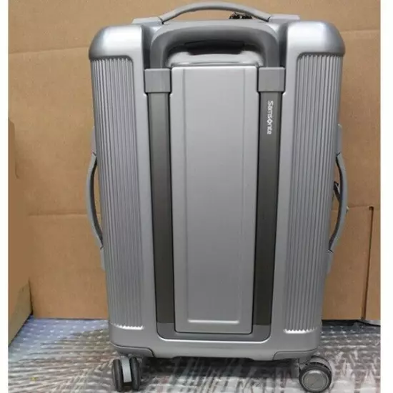 SAMSONITE Silhouette 17 21" Carry-on Expandable Hardside Spinner SILVER