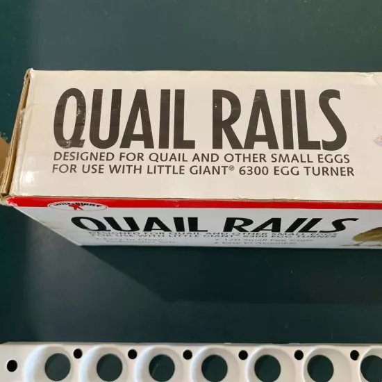 Little Giant 6302 120 Egg Quail Rails