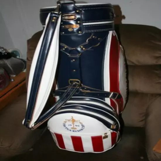 1989 Ryder Cup Pro Model Golf Bag Ron Miller Mfg Ltd Edit 341/1000 Tie @ Belfry