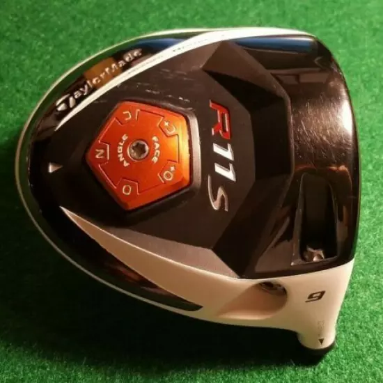 TAYLORMADE R11S 9* MEN'S RIGHT HANDED DRIVER HEAD ONLY! VERY GOOD/EXCELLENT!