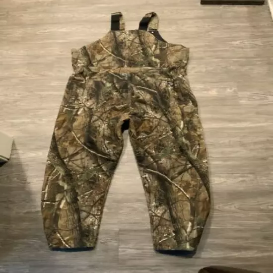 Sold Out Dickies Insulated Realtree Camo Weatherguard Hunting Overalls Sz. XL