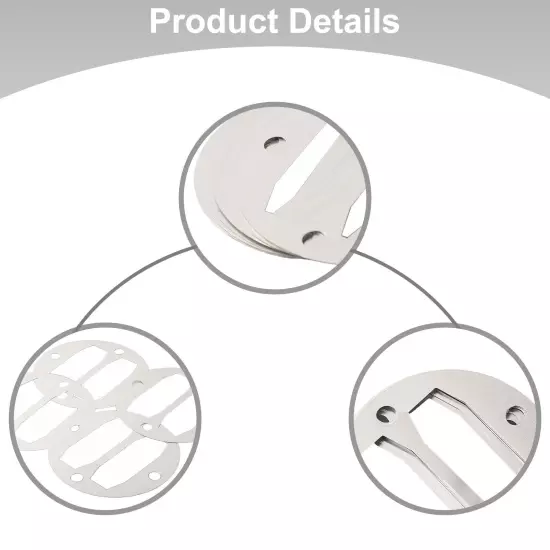 Enhance Your Air Compressor with Premium Aluminum Valve Plate Gaskets Washers