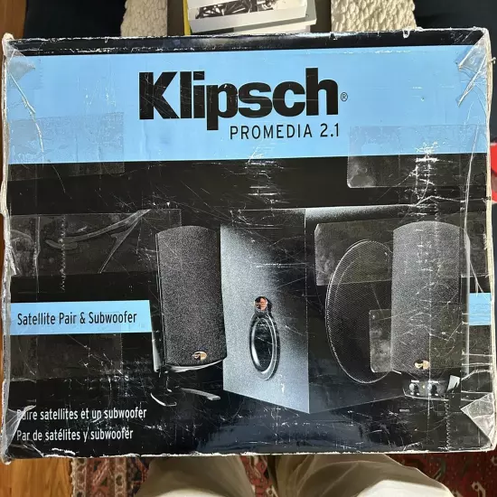 Klipsch ProMedia 2.1 THX Certified Speaker System in Black