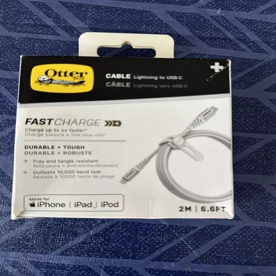 Otterbox Premium Pro USB-C to Cable - White - 6.6 ft