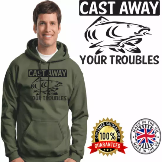 Carp Fishing Hoodie Carping Hoody Quality Brands Long Cast Fishing Clothing