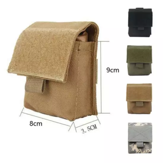 Tactical Cigarette Molle Pouch EDC Waist Pack Outdoor Carrier Bags Small Pack