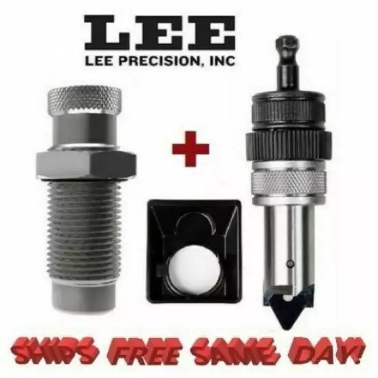 Lee COMBO Deluxe Power Quick Trim + 6mm Creedmoor Quick Trim Die + CHAMFER