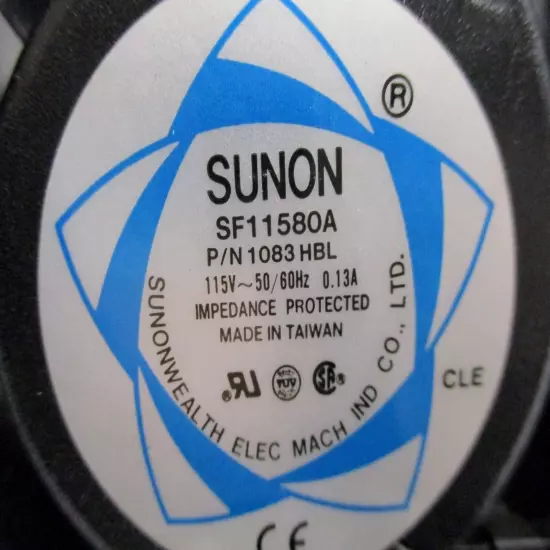 SUNON SF11580A 1083HBL NSNP