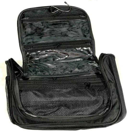 Toiletry Travel Bag 5011K Black Golden Pacific 