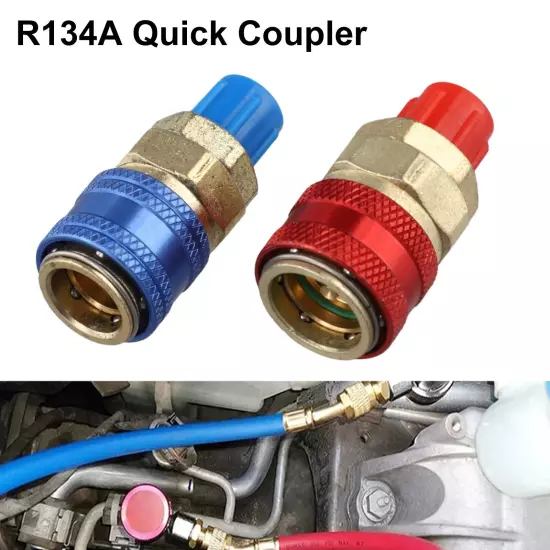 Easy Installation and Removal with the R134a Fluorinated Quick Connector