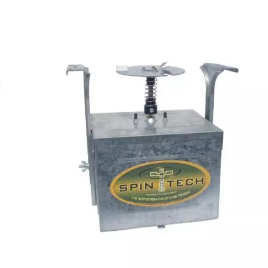 Deer Feeder Motor Digital Spinner Unit Also Elevates Up And Down 12-Volt Timer