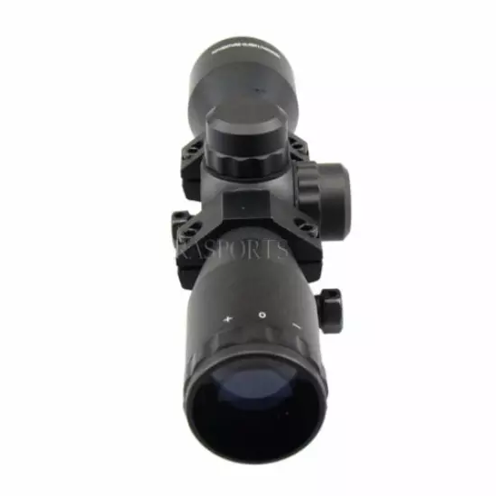 Tactical 4X32 .223 .308 Scope /w Rings