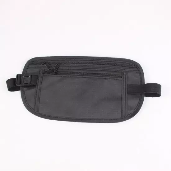 Invisible Travel Waist Packs Pouch for Passport Hidden Security Money Belt Bag