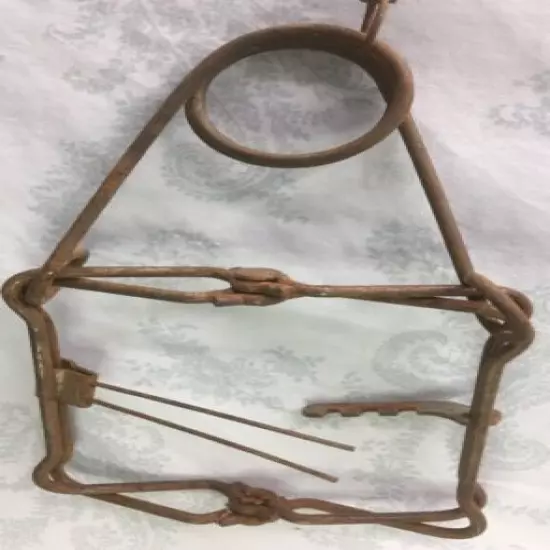 Vintage Metal Wire SMALL WILD GAME TRAP