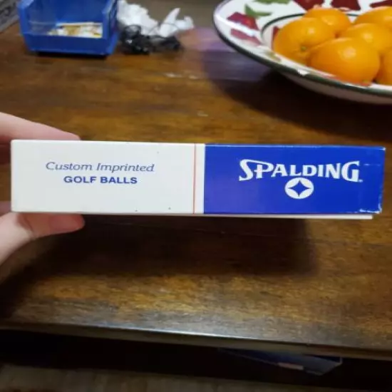 Vintage Spalding Delta Airlines Branded Golf Balls Box Of 12