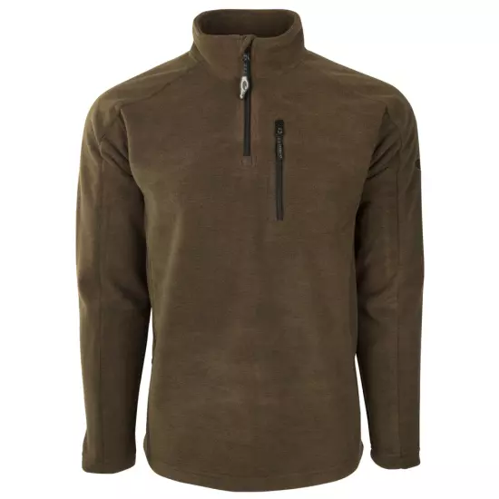 DRAKE Men's Heathered Windproof 1/4 Zip Hunting Pullover - All sizes & colors